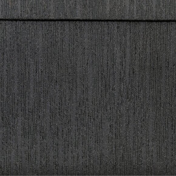 Vintage 1960s Navy Slubbed Linen Clutch Gold Lever Closure Textured Fabric - Picture 11 of 11